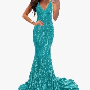 Mermaid Prom Dress Long